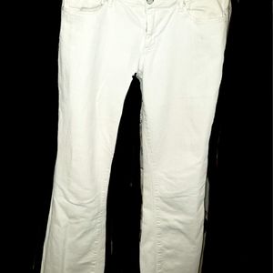 NEW JOES JEANS HONEY FIT WHITE BOOT CUT SZ 29